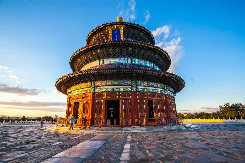 The Hall of Prayer for Good Harvests at the Temple of Heaven in Beijing
