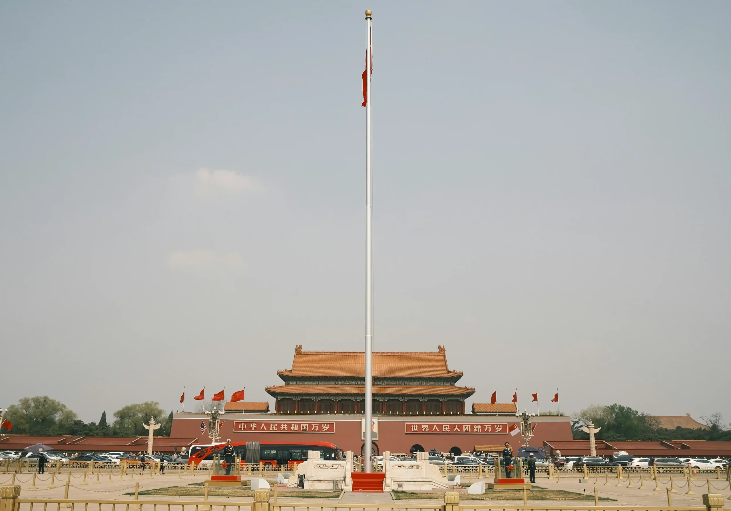 Monument to the People’s Heroes at Tiananmen Square