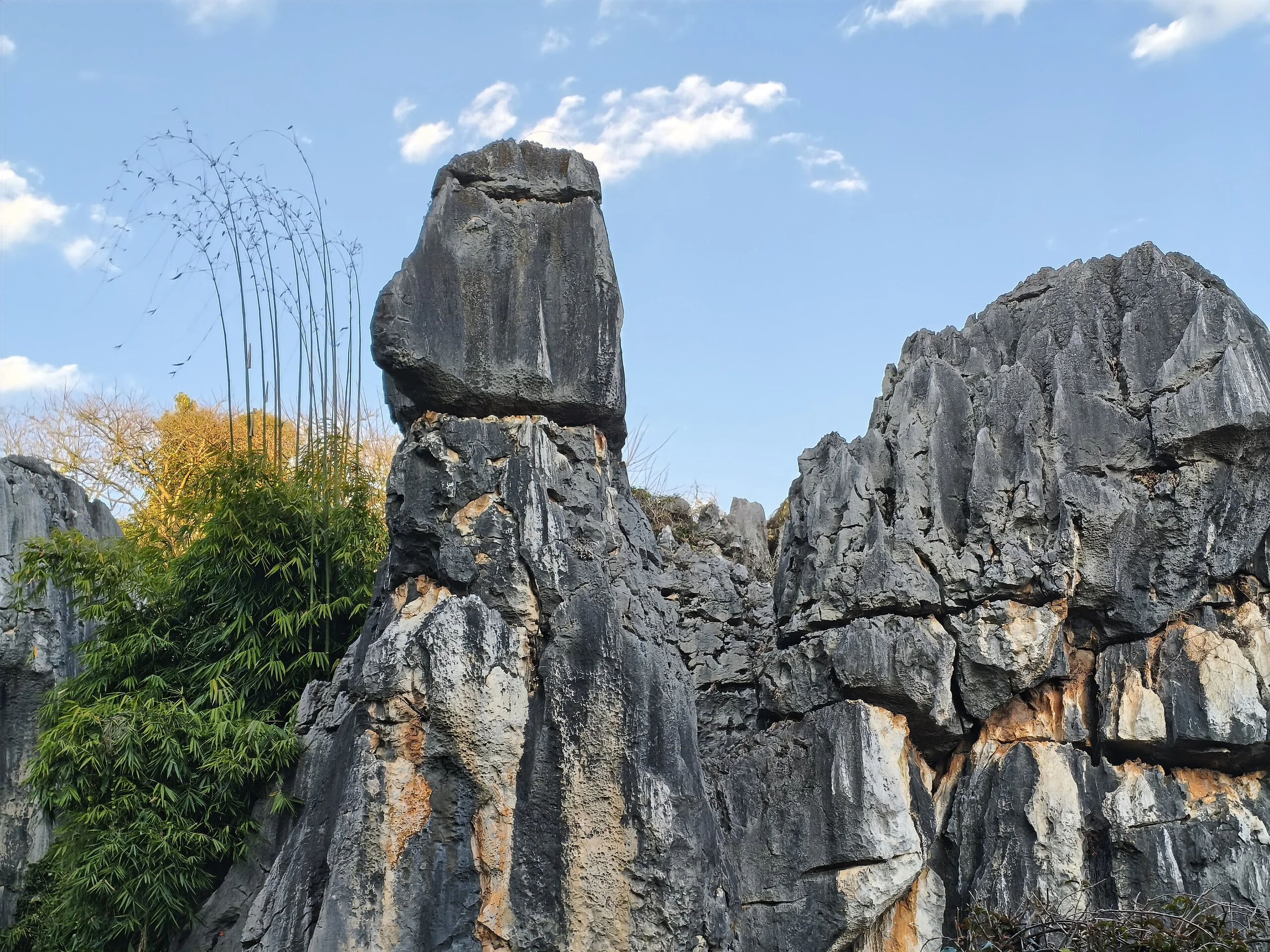 Limestone towers in the Stone Forest near Kunming